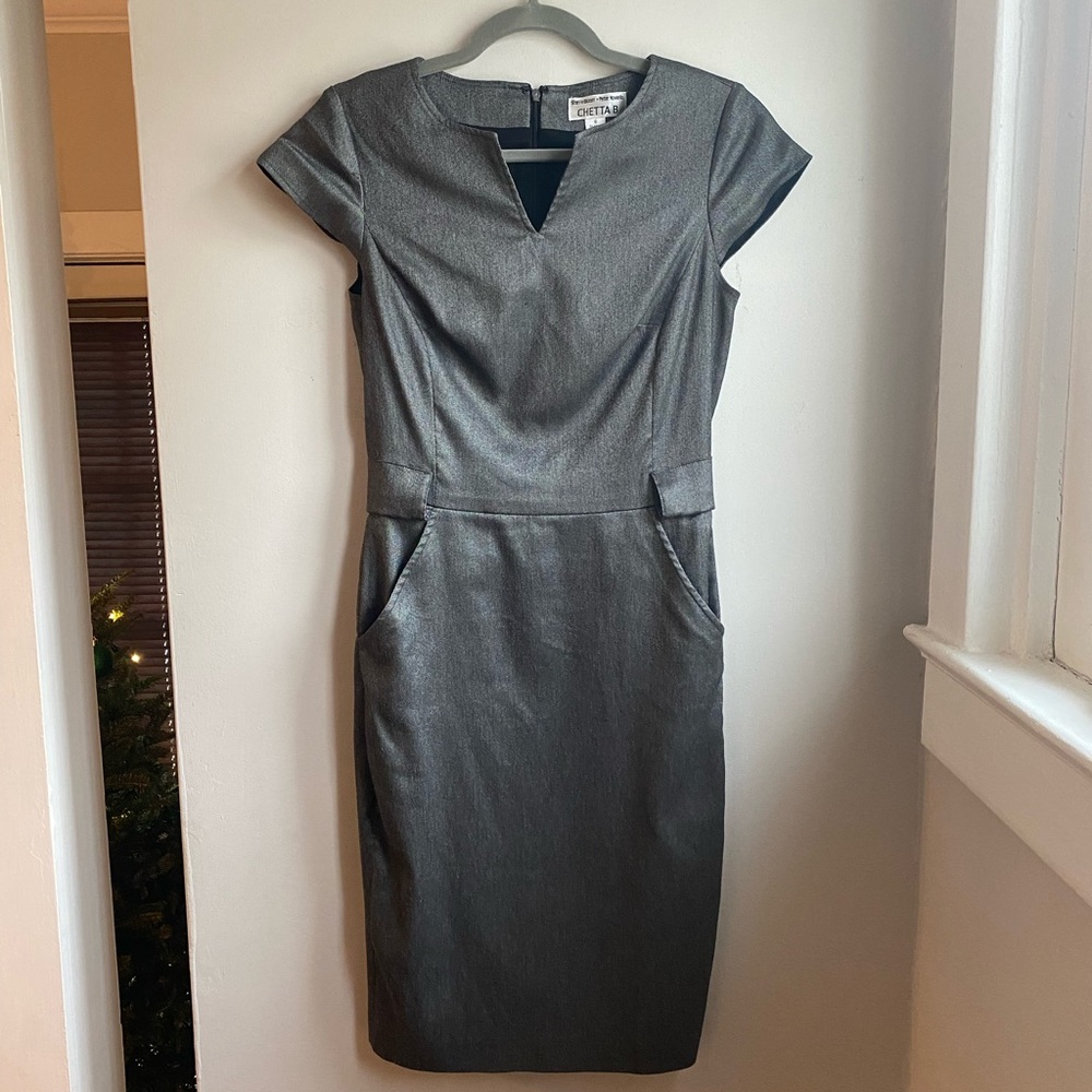 Size 4 Tailored/ Suiting Pencil Dress